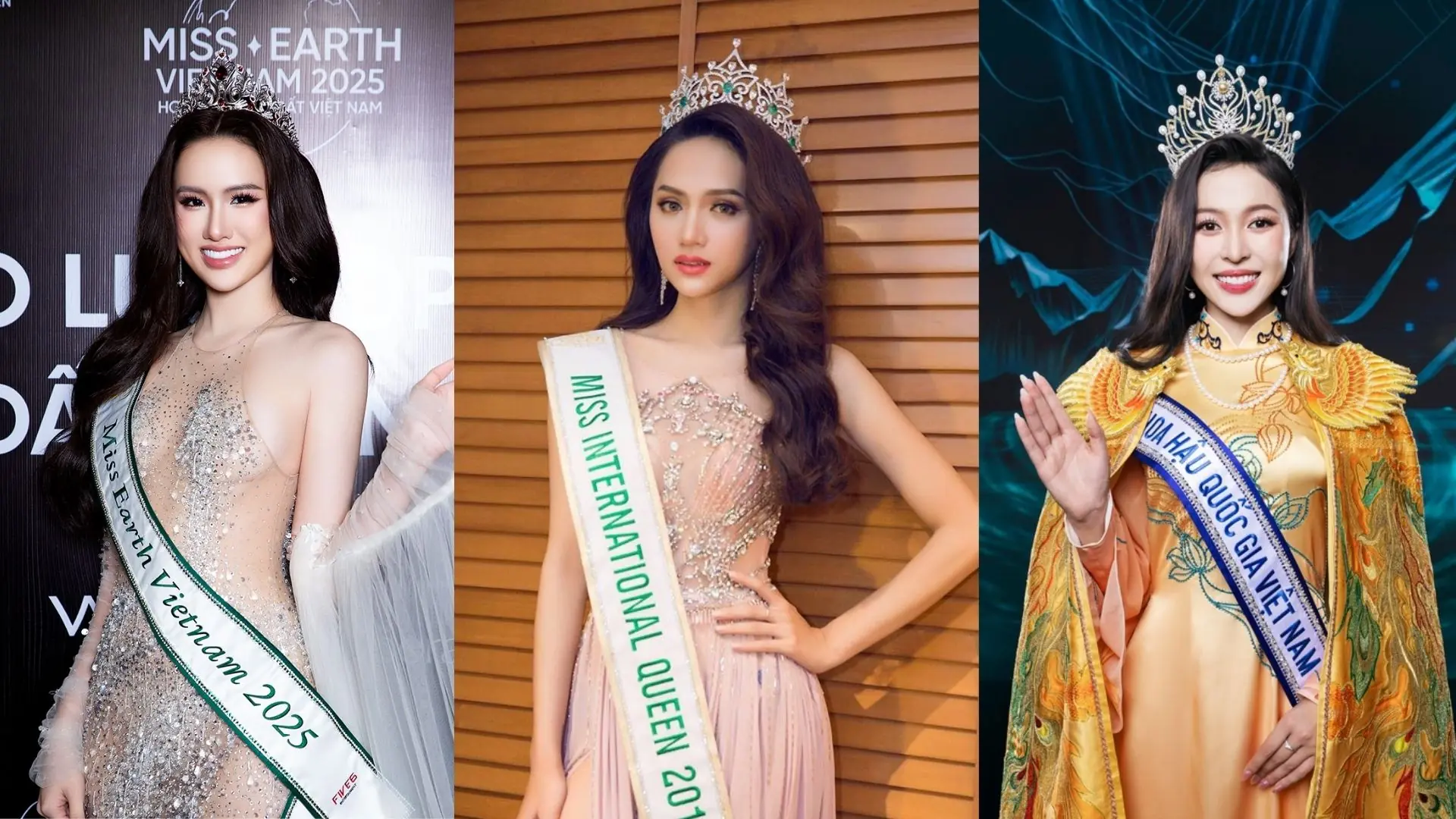 3 người đẹp Việt ‘chinh chiến’ đấu trường sắc đẹp quốc tế